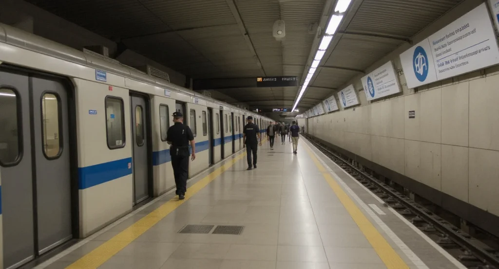 Agression dans le métro : le suspect détient la nationalité française depuis 2018