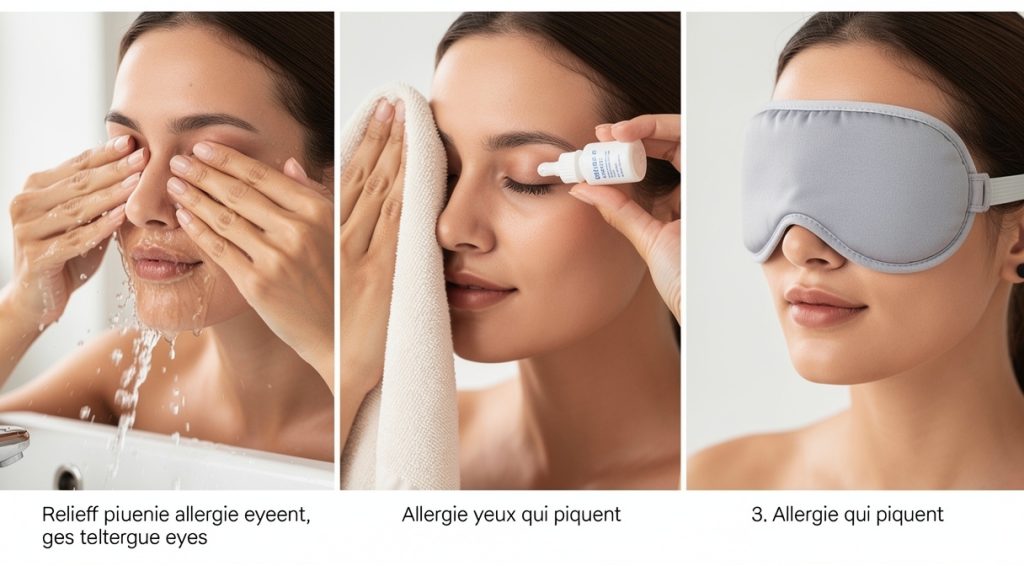 Allergie yeux qui piquent : causes, traitements et prévention
