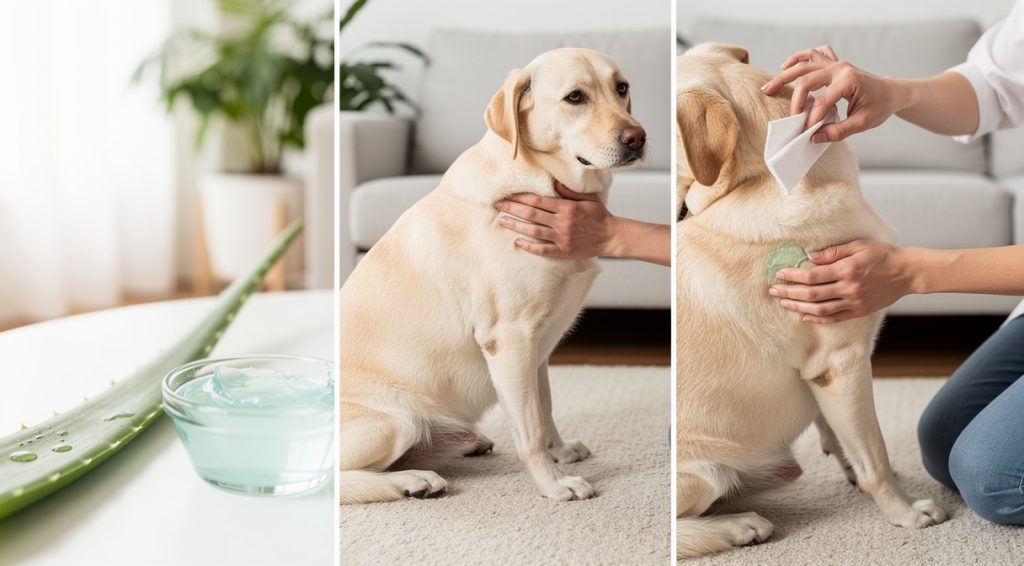 Aloe vera pour chien qui se gratte : bienfaits et mode d’emploi