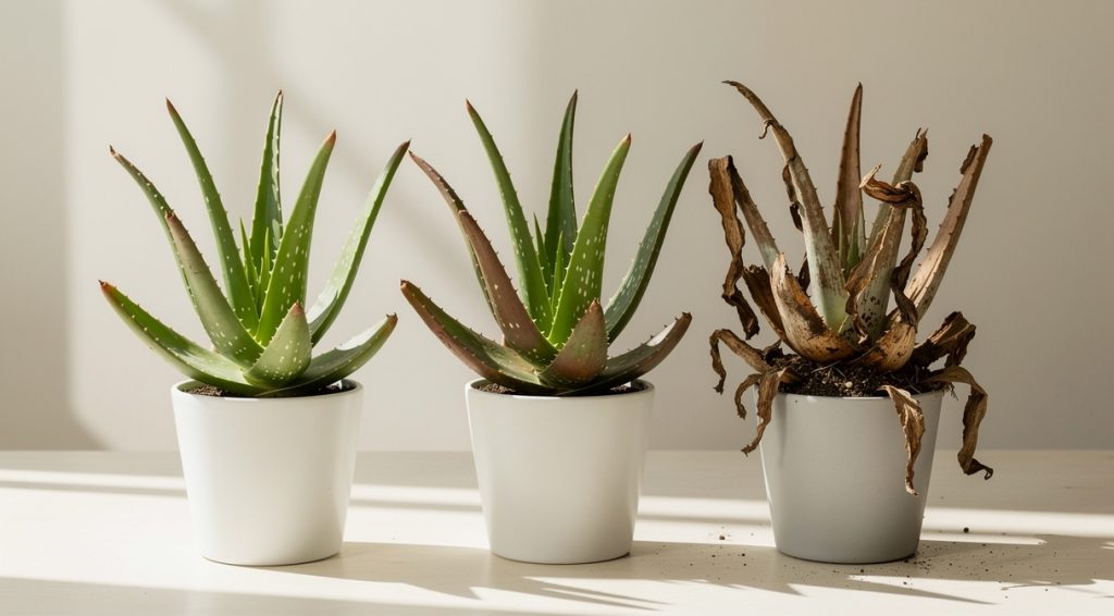 Aloe vera qui devient marron : causes et solutions pour le sauver