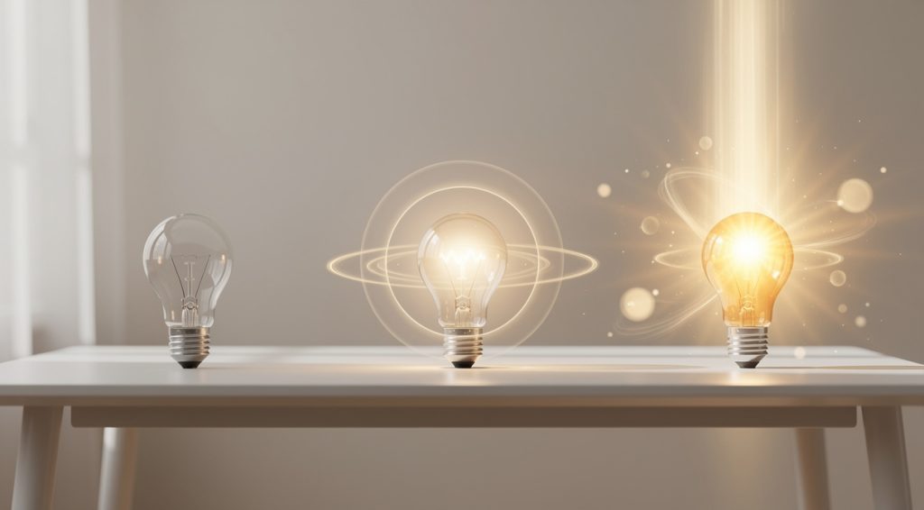 Ampoule qui clignote spiritualité : signification et interprétations