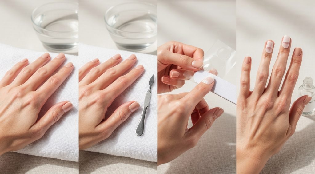 Autocollant ongle qui durcit : causes et solutions pour une pose parfaite