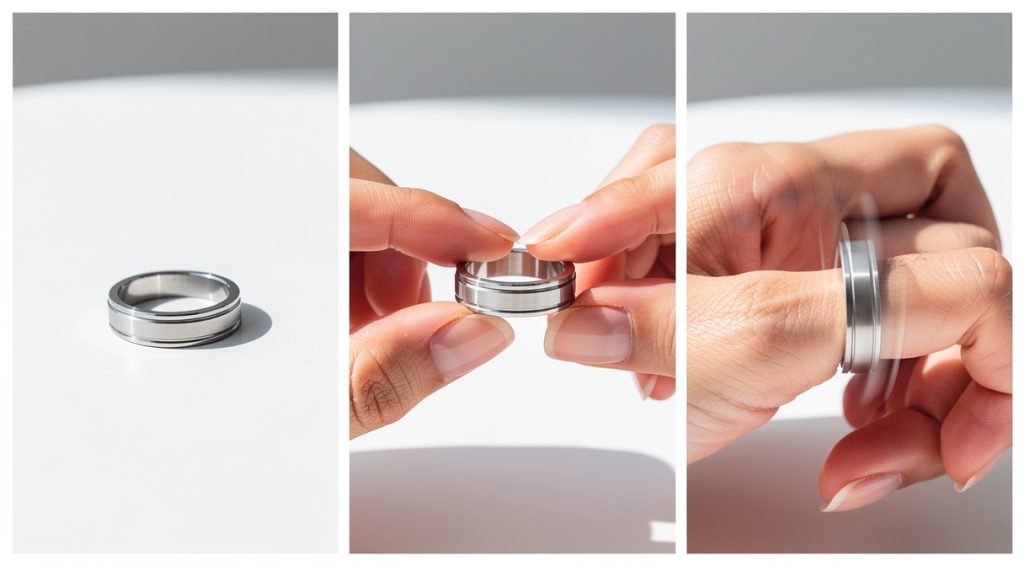 Bague qui tourne : causes et solutions pratiques