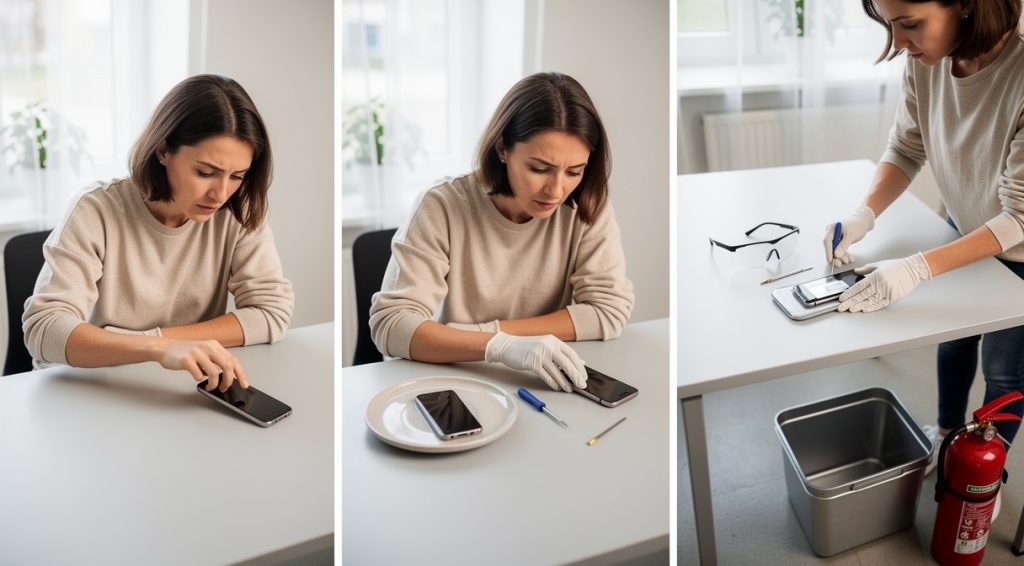 Batterie qui gonfle : causes, dangers et solutions