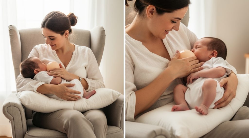 Bébé qui s&rsquo;endort au sein : guide complet