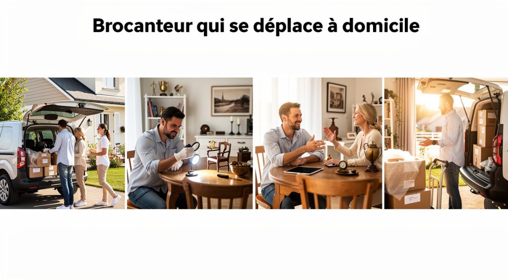 Brocanteur qui se déplace à domicile : guide complet et tarifs