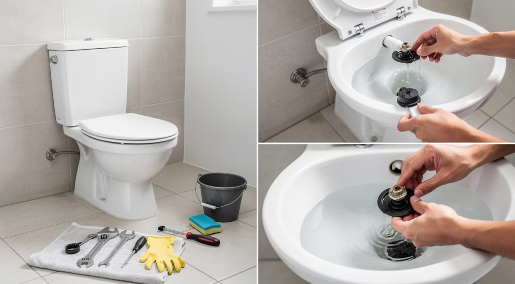 Chasse d&rsquo;eau qui coule ou fuit : guide complet