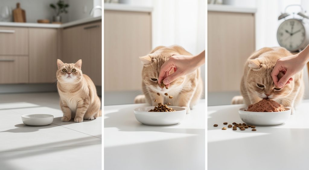 Chat qui a tout le temps faim : causes et solutions pratiques
