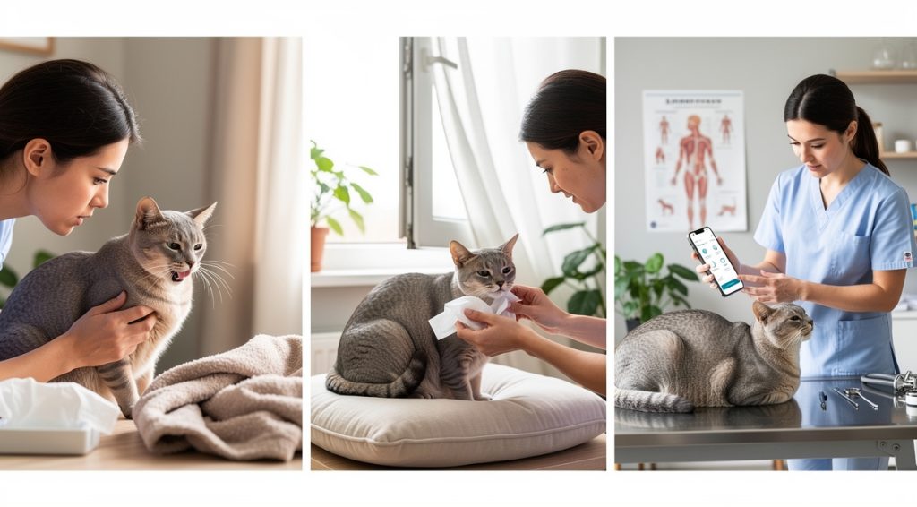 Chat qui éternue souvent : causes, symptômes et solutions