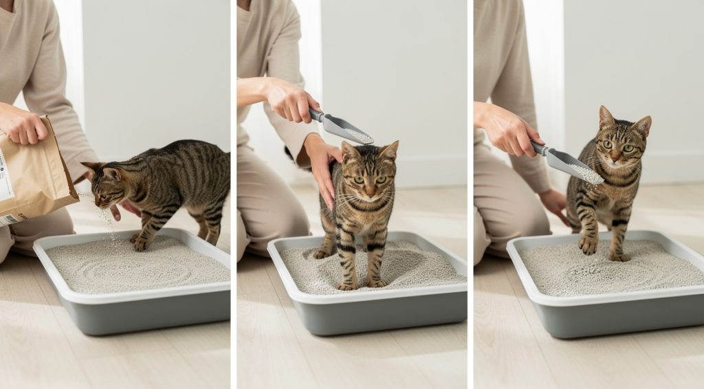 Chat qui fait pipi : causes, solutions et prévention