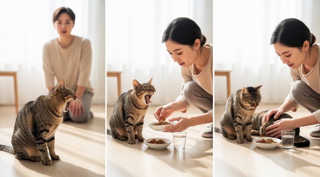 Chat qui miaule fort : causes, signification et solutions