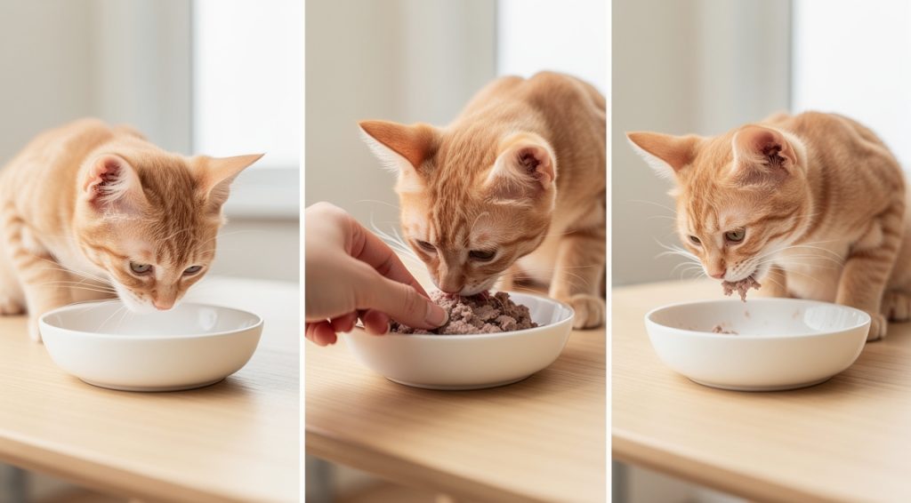 Chaton qui mange : guide complet de l&rsquo;alimentation du jeune chat