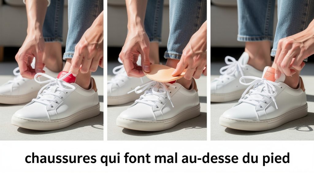 Chaussures qui font mal au-dessus du pied : causes et solutions efficaces