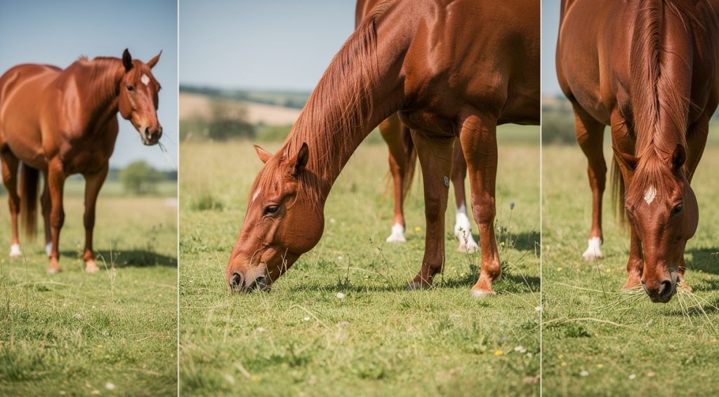 Cheval qui broute : comportement naturel et gestion pratique