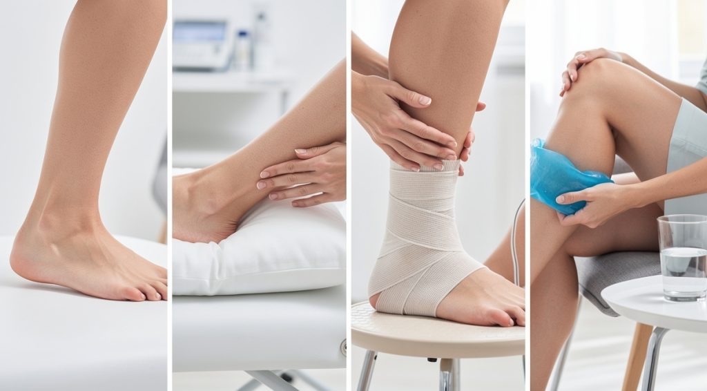 Cheville et pied qui gonflent : causes, solutions et traitements