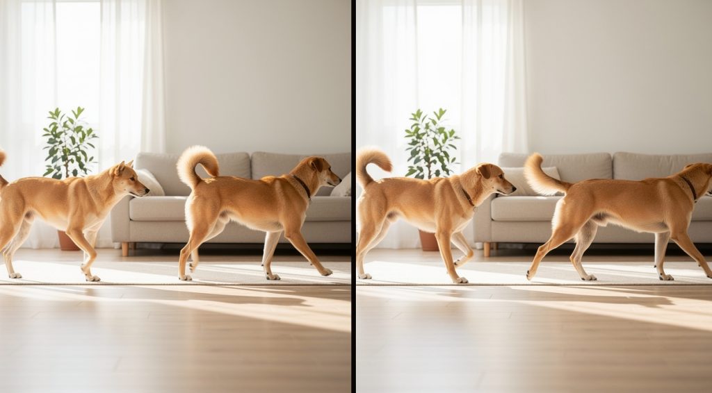 Chien qui fait les 100 pas : causes, signification et solutions