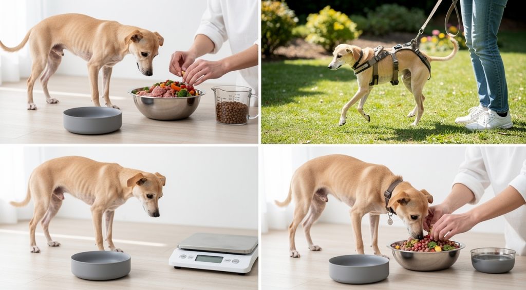 Chien qui maigrit : causes, symptômes et solutions