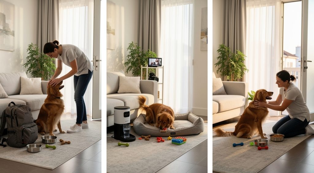 Chien qui peut rester seul 12h : réalité et solutions adaptées