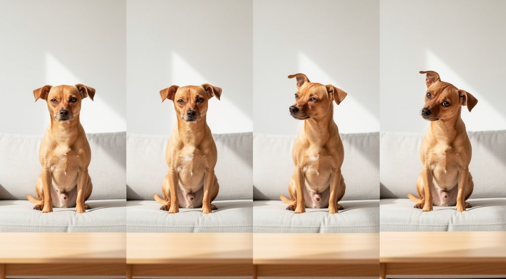 Chien qui regarde de travers : signification et causes possibles