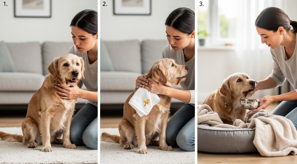 Chien qui tousse et crache : causes, symptômes et solutions