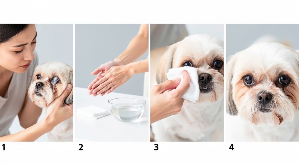 Chien yeux qui coulent : causes, solutions et prévention