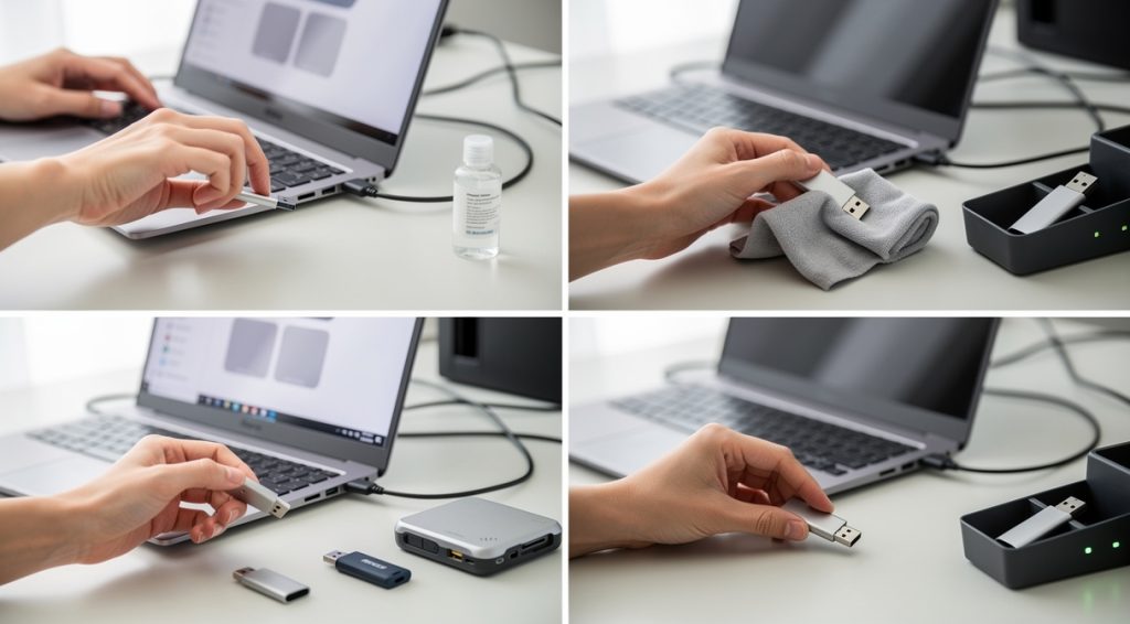 Clé USB qui ne fonctionne plus : diagnostic et solutions pour la réparer