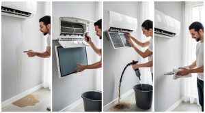 Climatiseur qui coule : causes, solutions et prévention