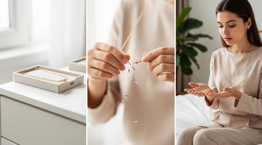 Collier qui se casse signification : interprétations spirituelles et symboliques