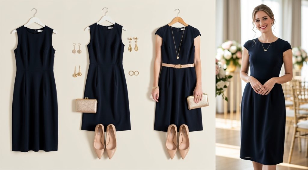 Comment accessoiriser une robe bleu marine : guide complet