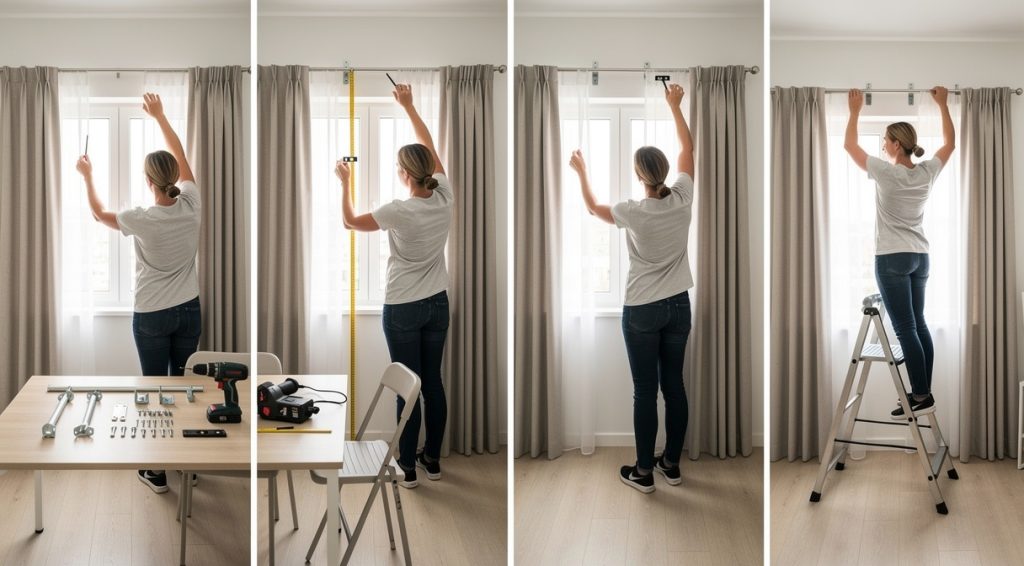 Comment accrocher des rideaux : guide complet