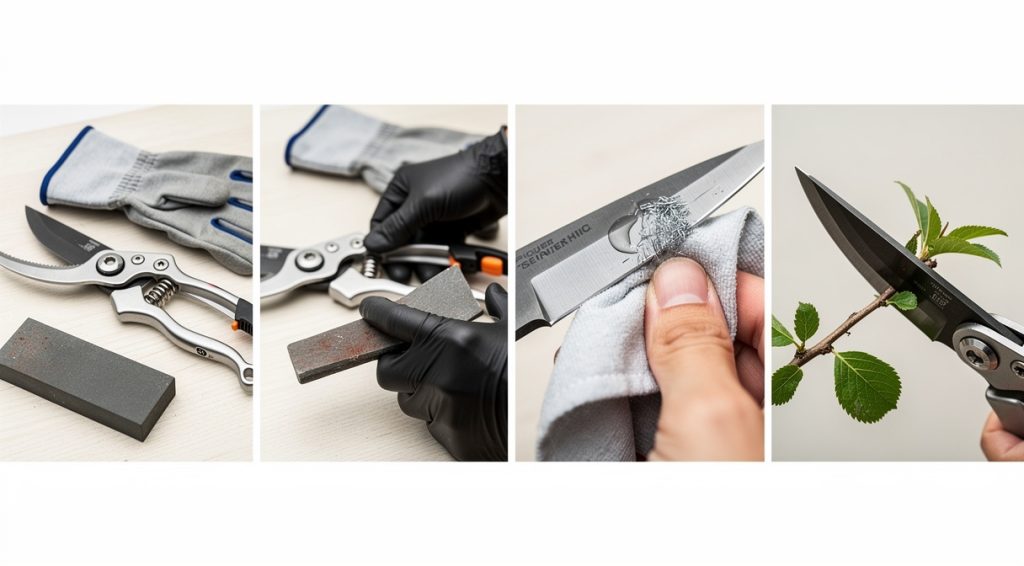 Comment aiguiser un sécateur : guide complet
