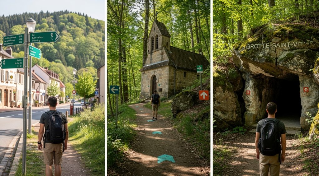 Comment aller à la grotte Saint-Vit