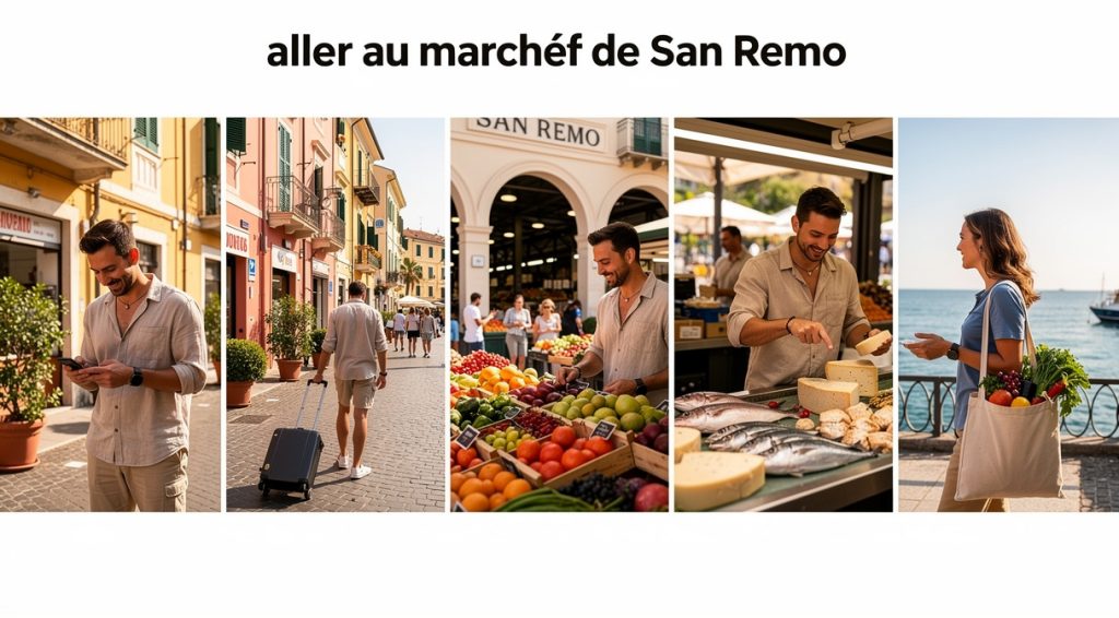 Comment aller au marché de San Remo