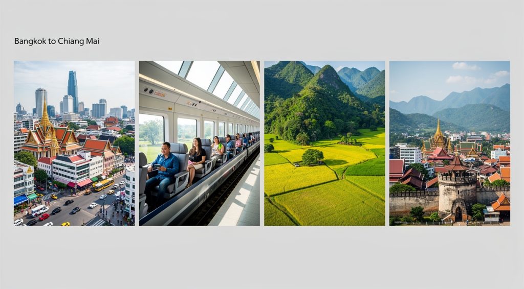 Comment aller de Bangkok à Chiang Mai