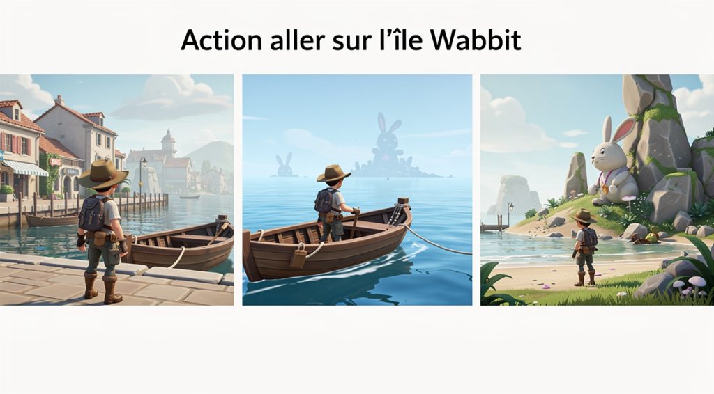 Comment aller sur l&rsquo;île Wabbit