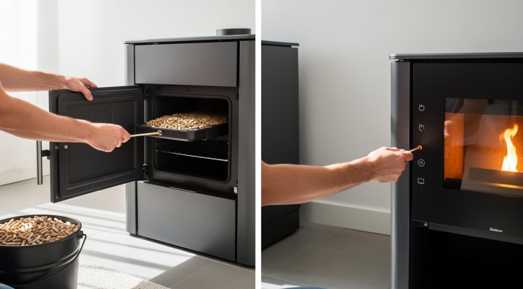 Comment allumer un poêle à granulés