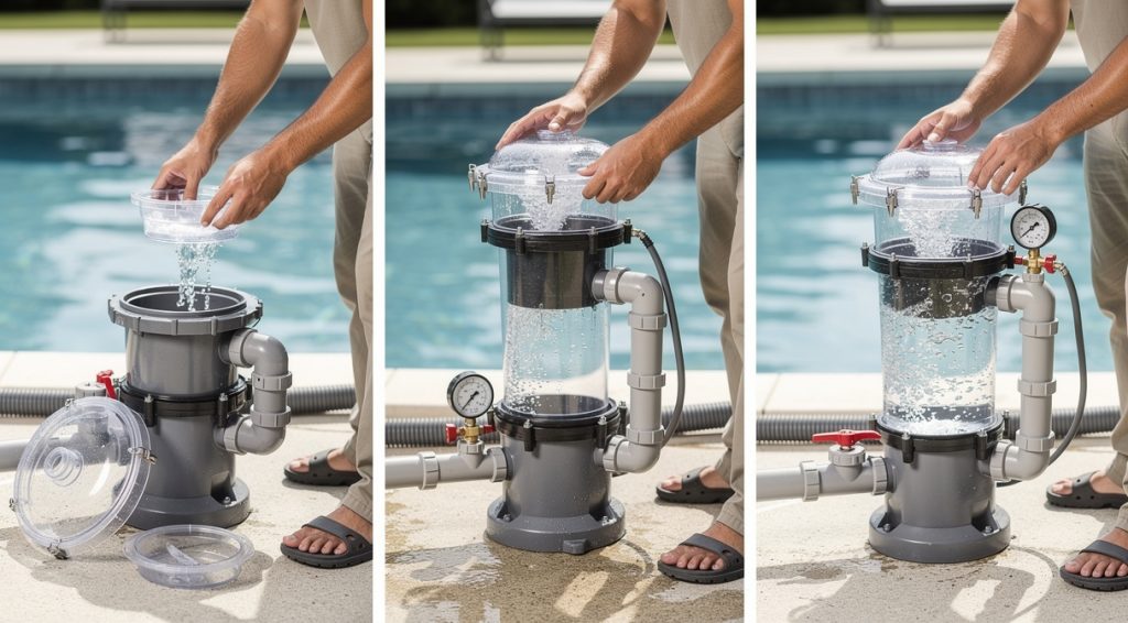 Comment amorcer une pompe de piscine