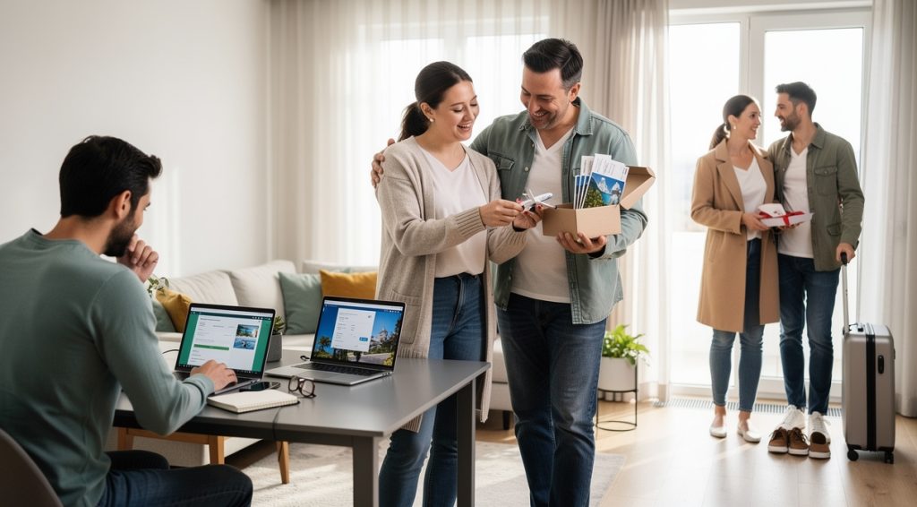 Comment annoncer un voyage surprise pour un anniversaire