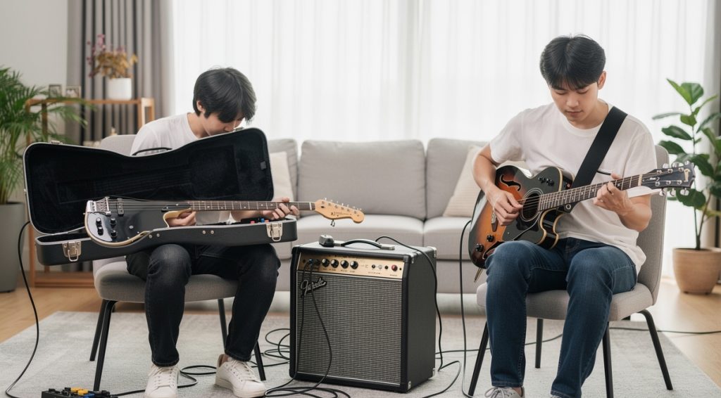 Comment apprendre la guitare électrique : guide complet