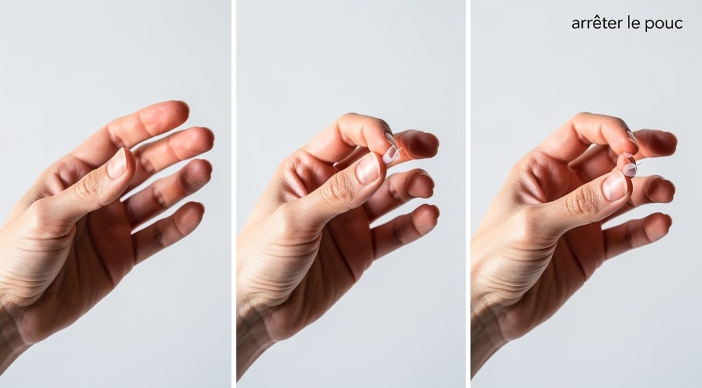 Comment arrêter le pouce : guide pratique