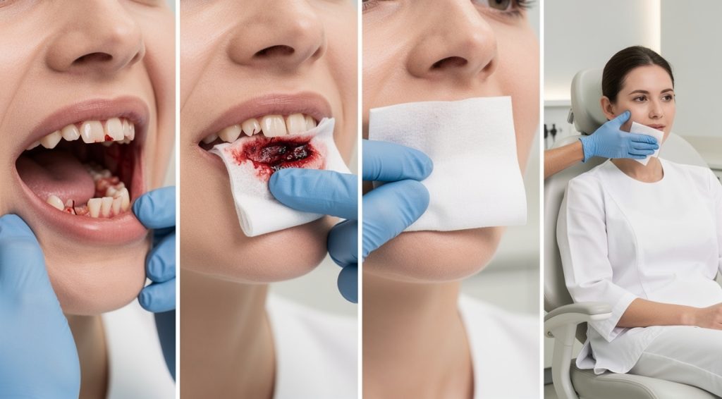 Comment arrêter un saignement de dent arrachée