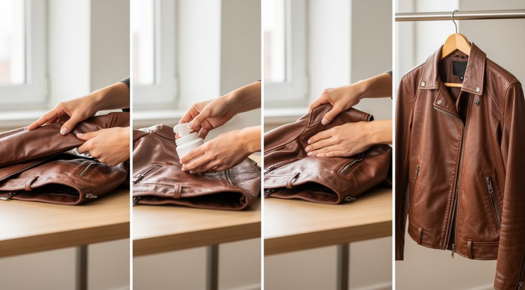 Comment assouplir une veste en cuir