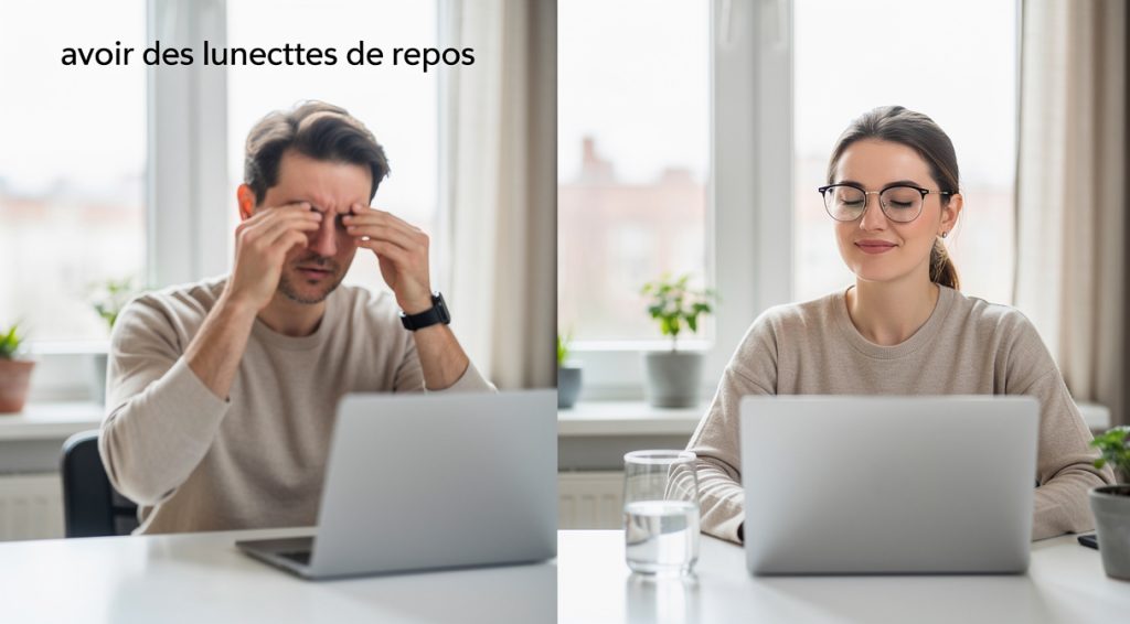 Comment avoir des lunettes de repos