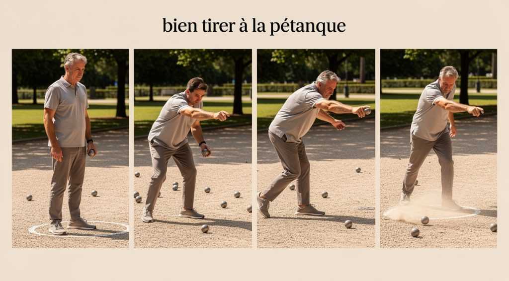 Comment bien tirer à la pétanque