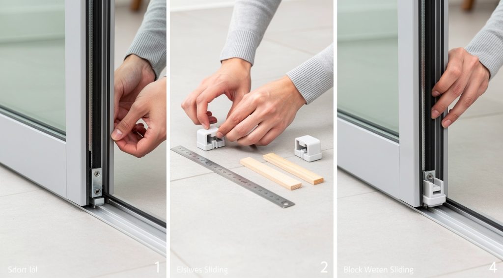 Comment bloquer des portes coulissantes : guide complet
