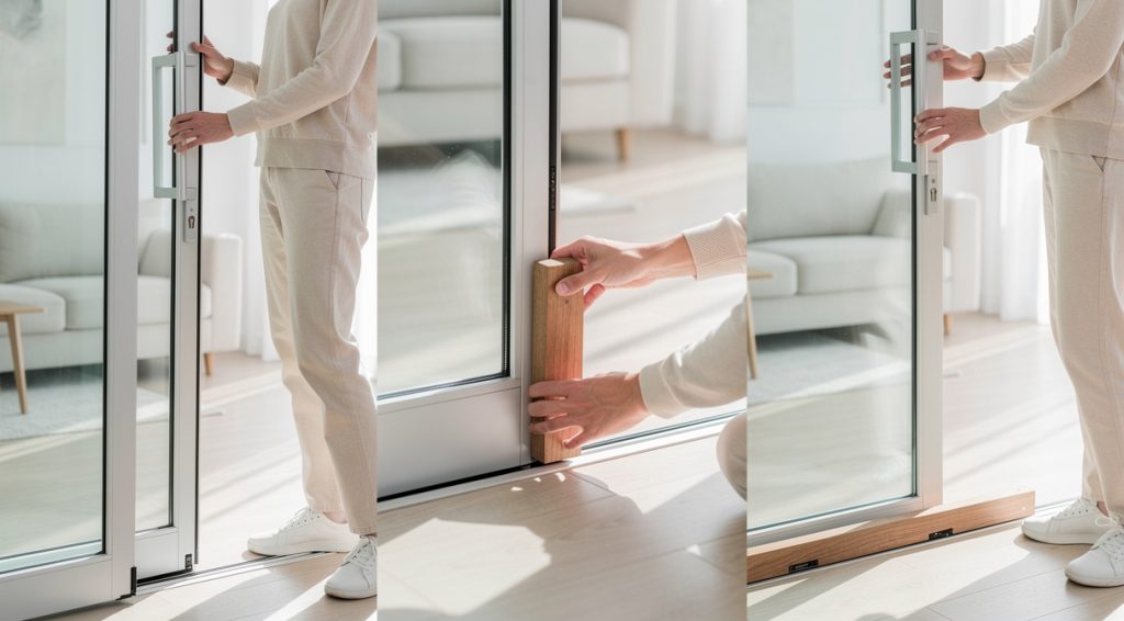Comment bloquer une porte coulissante : guide complet