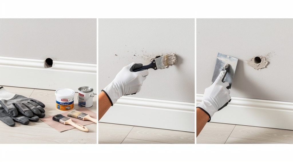 Comment boucher un trou de souris efficacement