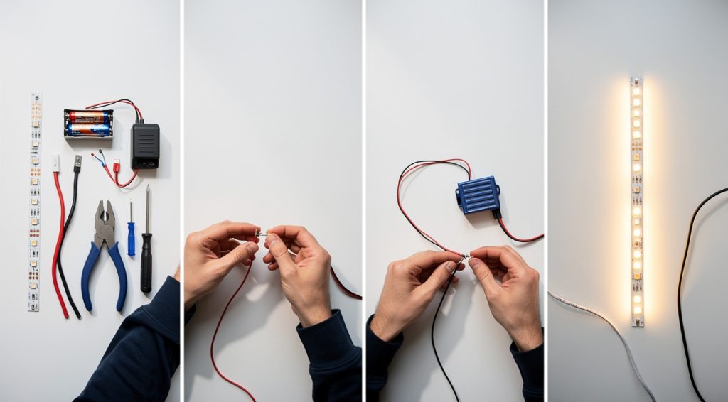 Comment brancher des LED sans prise