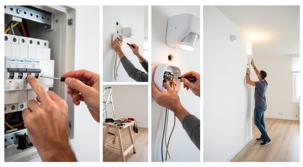 Comment brancher un détecteur de mouvement : guide complet