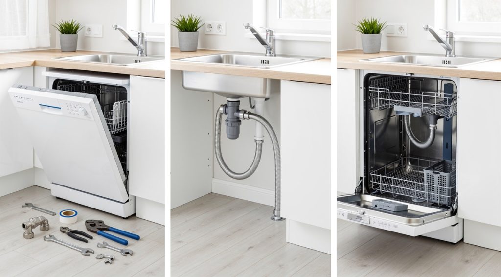Comment brancher un lave-vaisselle sans arrivée d&rsquo;eau